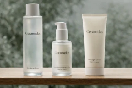 A complete Korean skincare routine featuring panthenol across toner, serum, moisturizer, and sunscreen formats. Panthenol supports skin barrier repair, moisture balance, and soothing hydration.