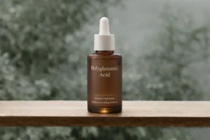 Polyglutamic acid hydration serum for moisture locking in Korean skincare