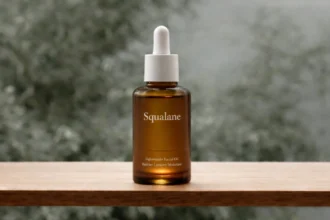 Squalane facial oil for skin barrier support and lightweight moistur
